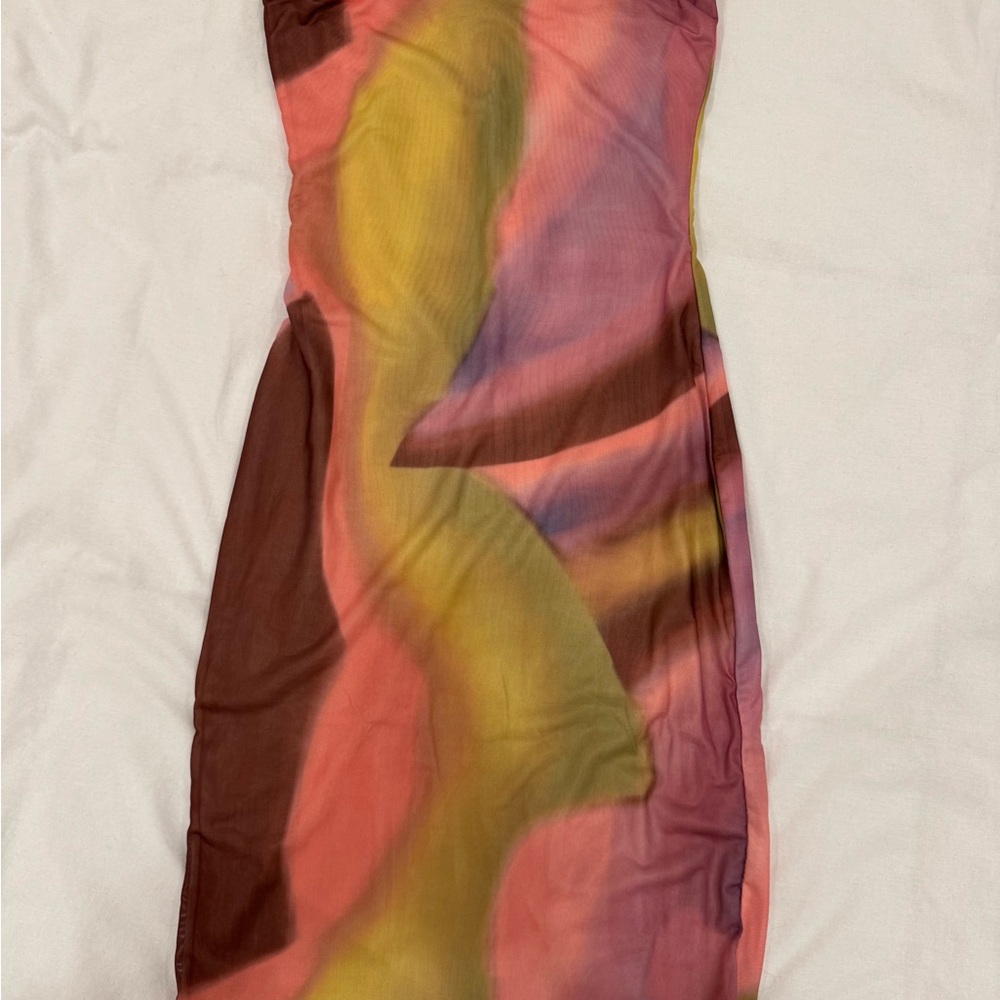Miss Lola Ombré Bodycon Dress